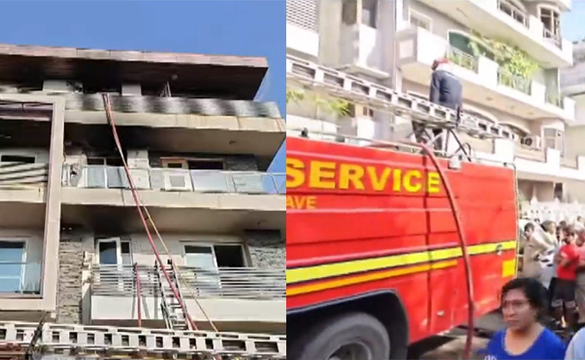 Fire breaks out in residential building in east Delhi, nine killed